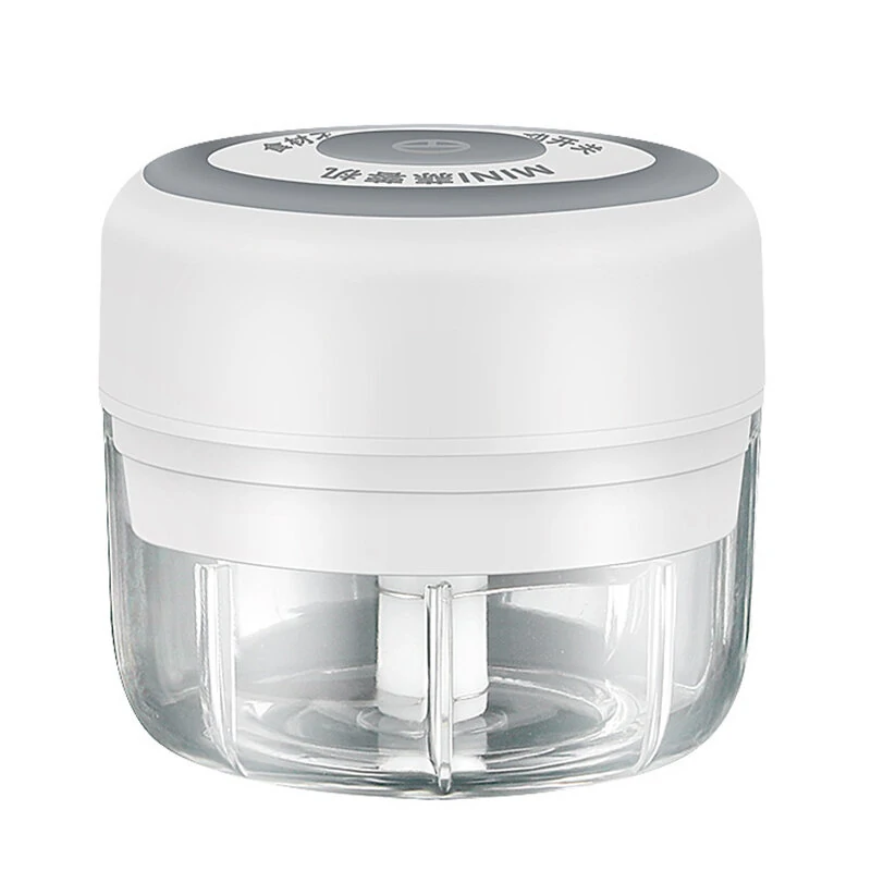 (image for) 100ml Wireless Electric Garlic Masher Press Stirrer Chopper Rechargeable Onion Multi-function Processor Kitchen Accessories