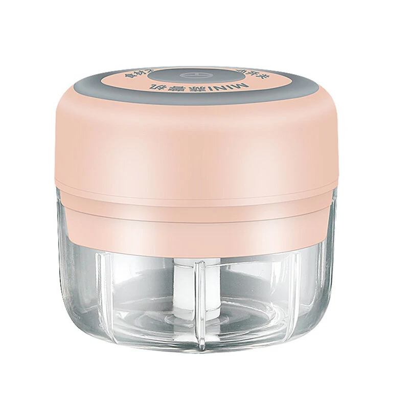 (image for) 100ml Wireless Electric Garlic Masher Press Stirrer Chopper Rechargeable Onion Multi-function Processor Kitchen Accessories