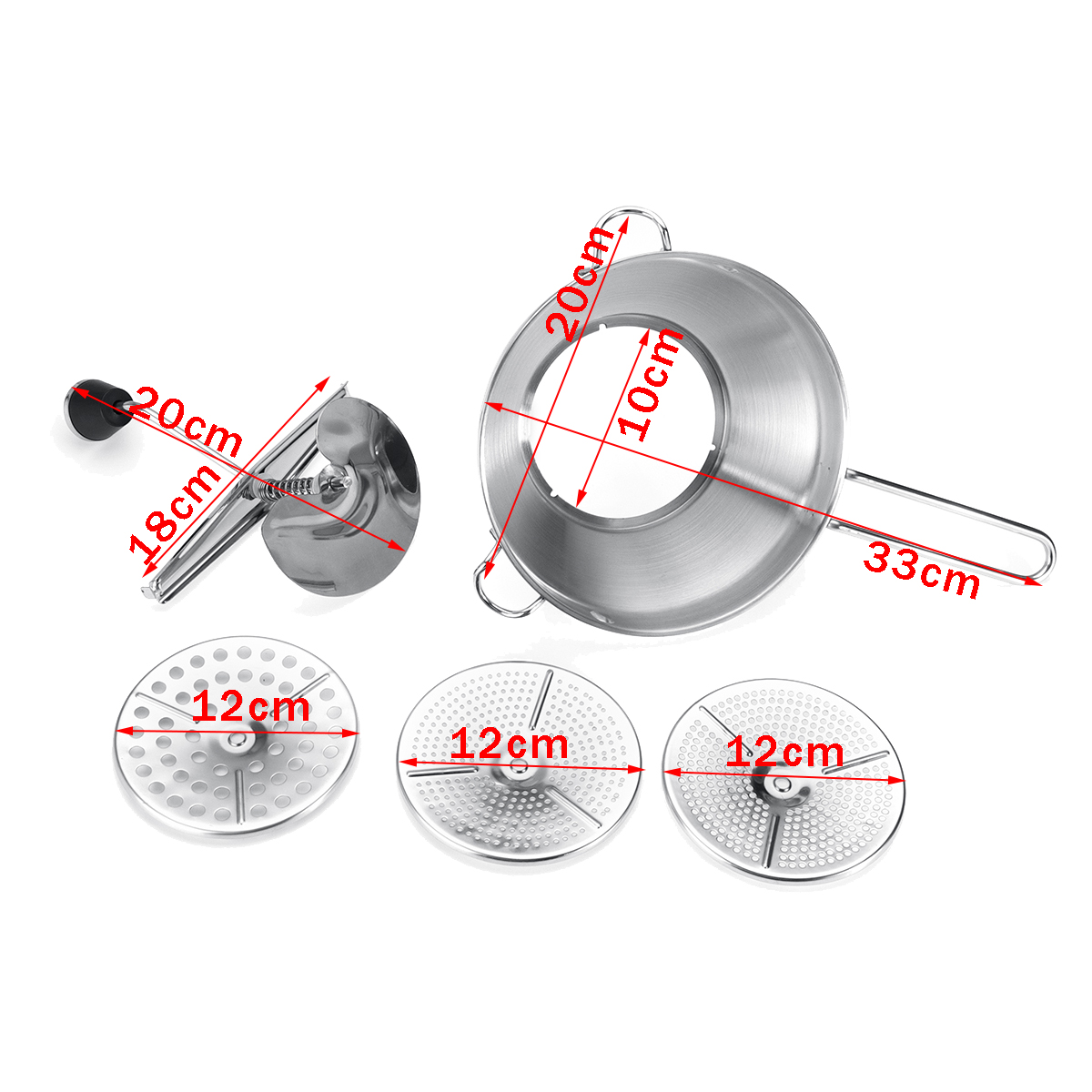 Stainless-Steel-Food-Mill-Metal-VegetableCarrotTomatoPotatoRice-Mixer-Maker-Cutter-1638809